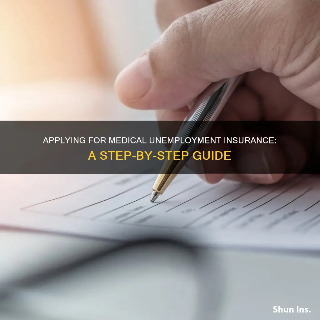 how to apply for medical unemployment insurance