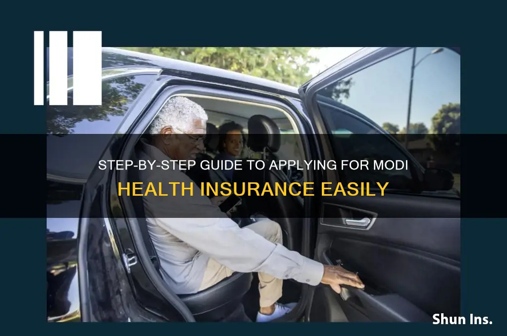 how to apply for modi health insurance
