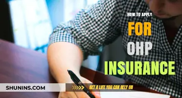 Apply for OHP Insurance: A Step-by-Step Guide