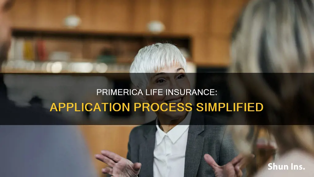 how to apply for primerica life insurance