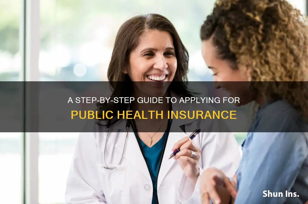 how to apply for public health insurance