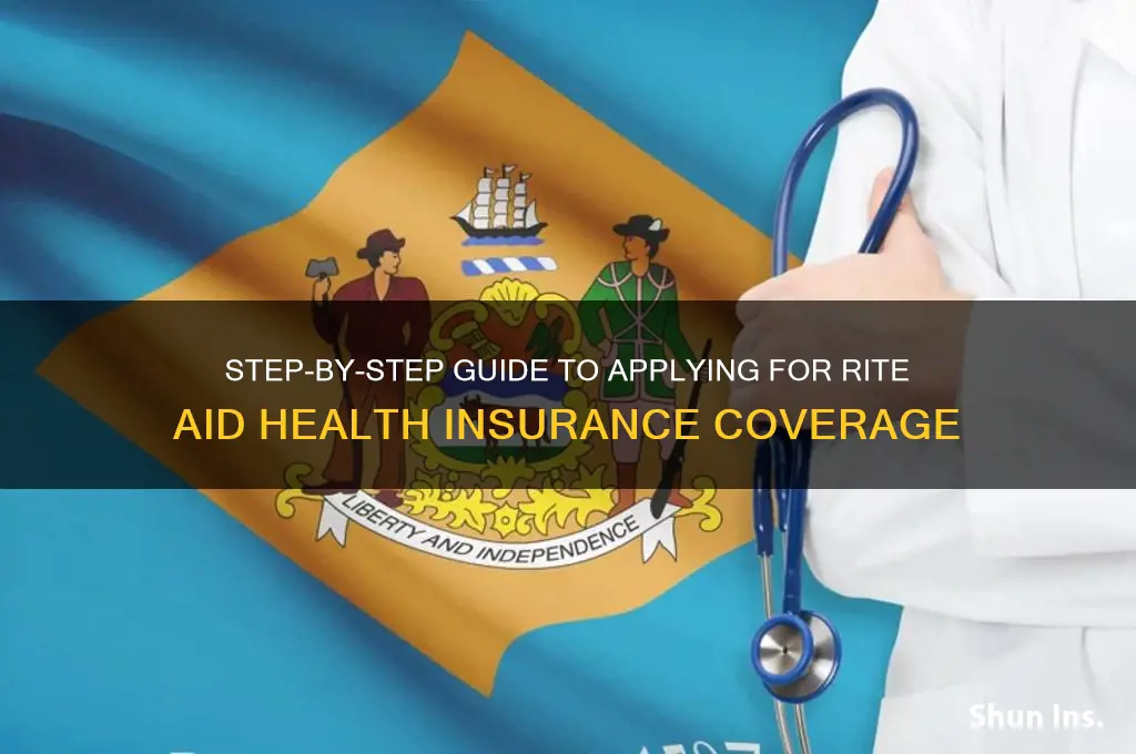how to apply for rite aid health insurance