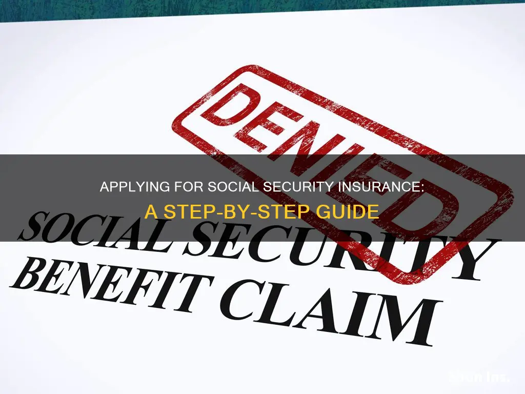 how to apply for social security insurance