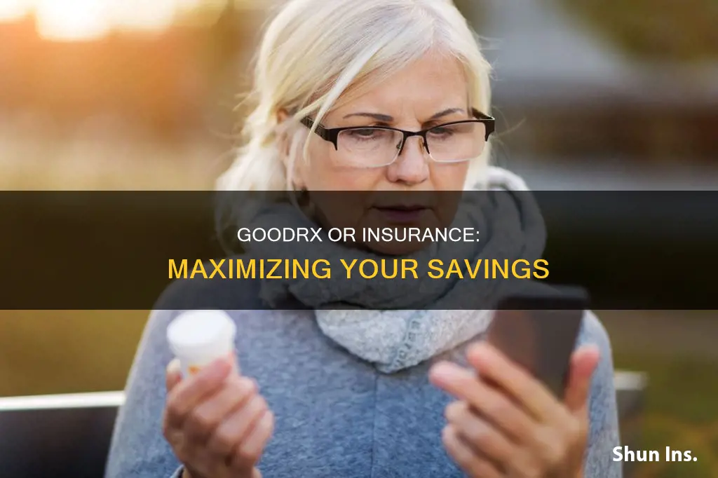 how to apply goodrx against insurance