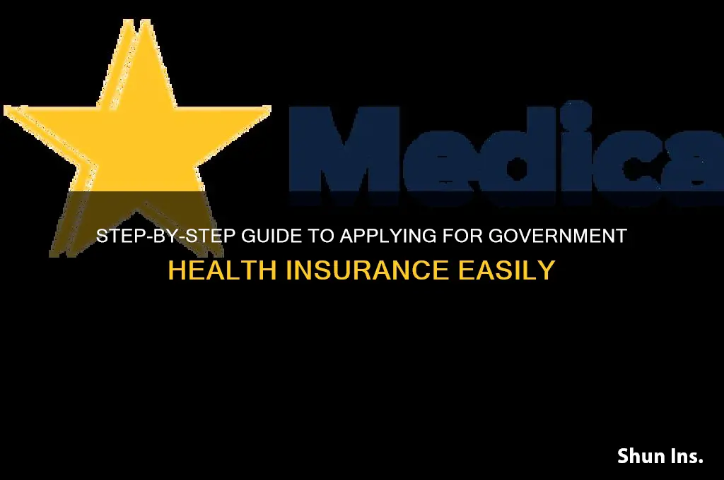 how to apply govt health insurance