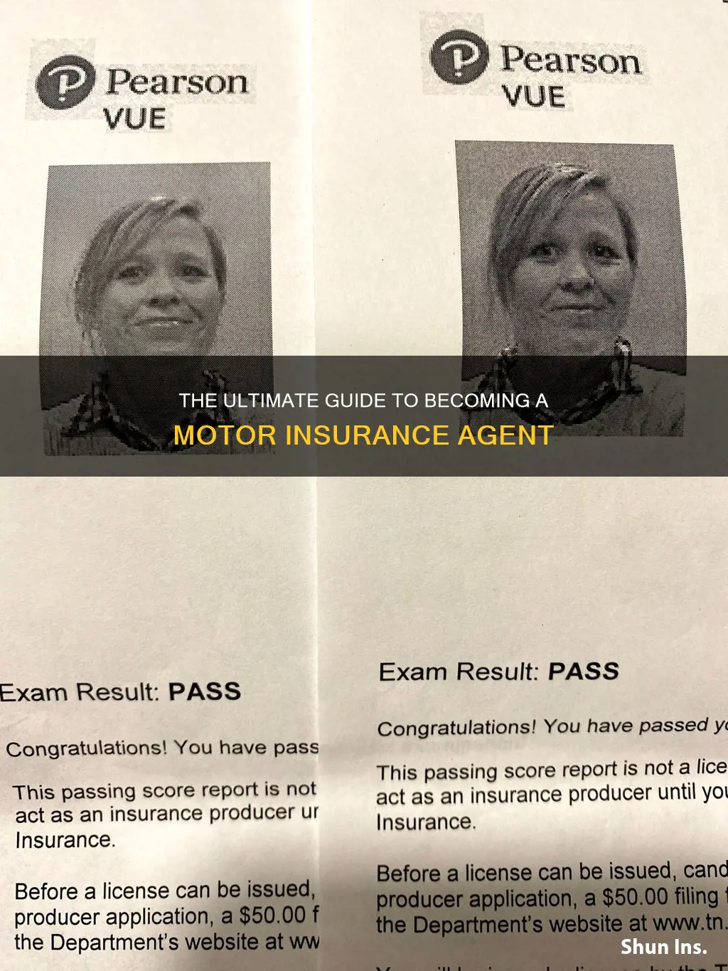 how to apply motor insurance agent