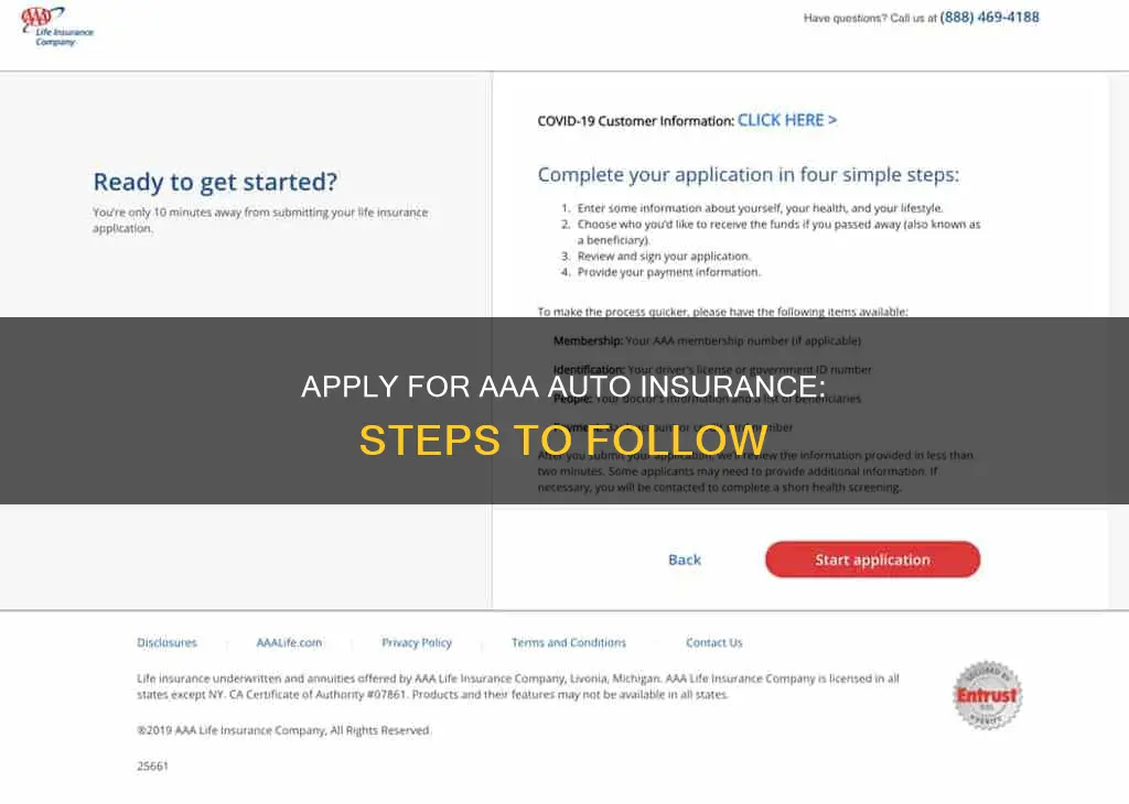 how to apply to aaa auto insurance