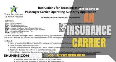 Join an Insurance Carrier: Application Steps