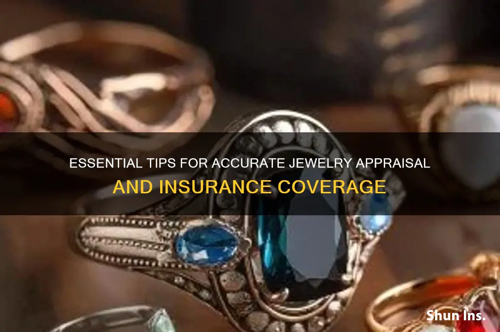 how to appraise jewelry for insurance