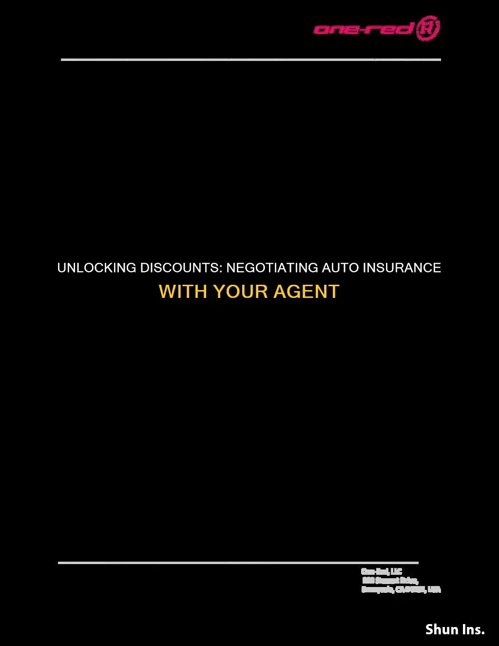 how to ask auto insurance agent for discount