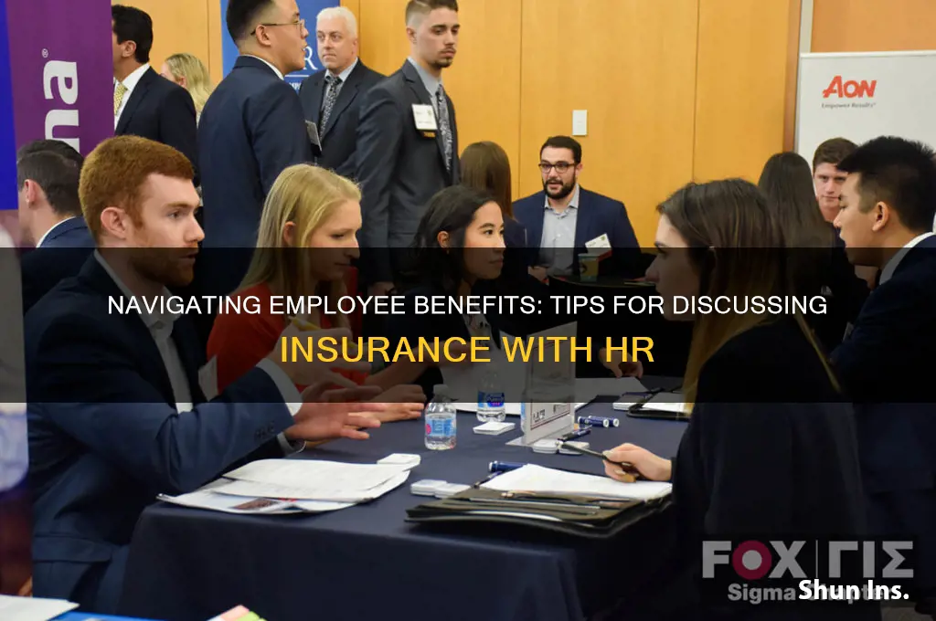 how to ask hr about insurance