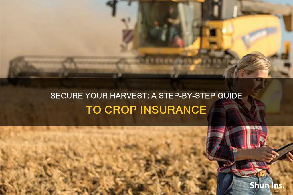 how to avail crop insurance