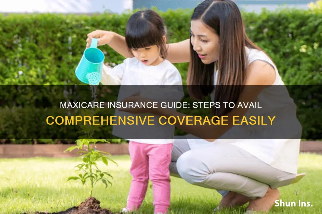 how to avail maxicare insurance
