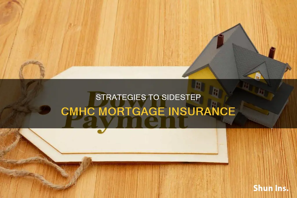 how to avoid cmhc mortgage insurance