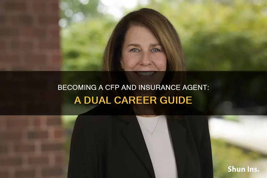 how to be a cfp and insurance agent