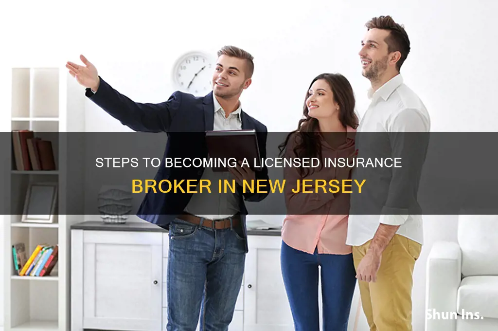 how to be a insurance broker in nj