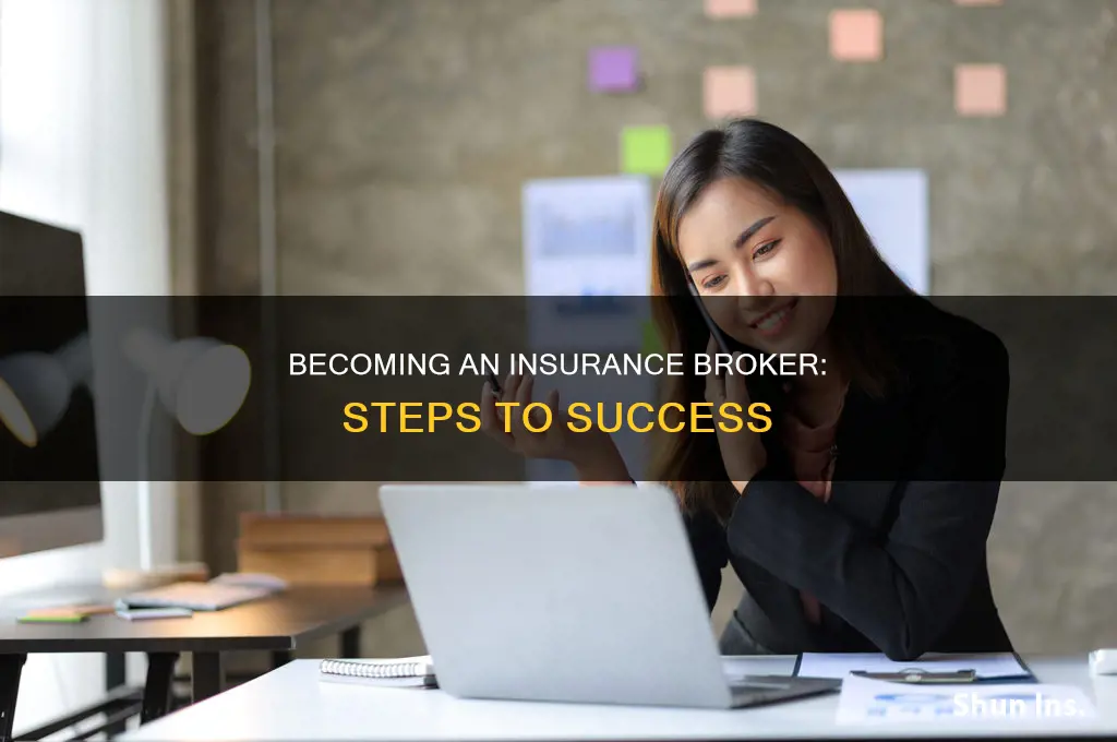how to be a insurance broker
