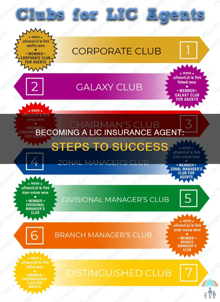 how to be a lic insurance agent