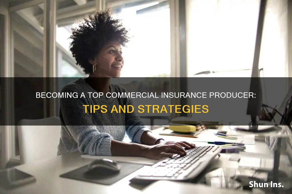 how to be a successful commercial insurance producer