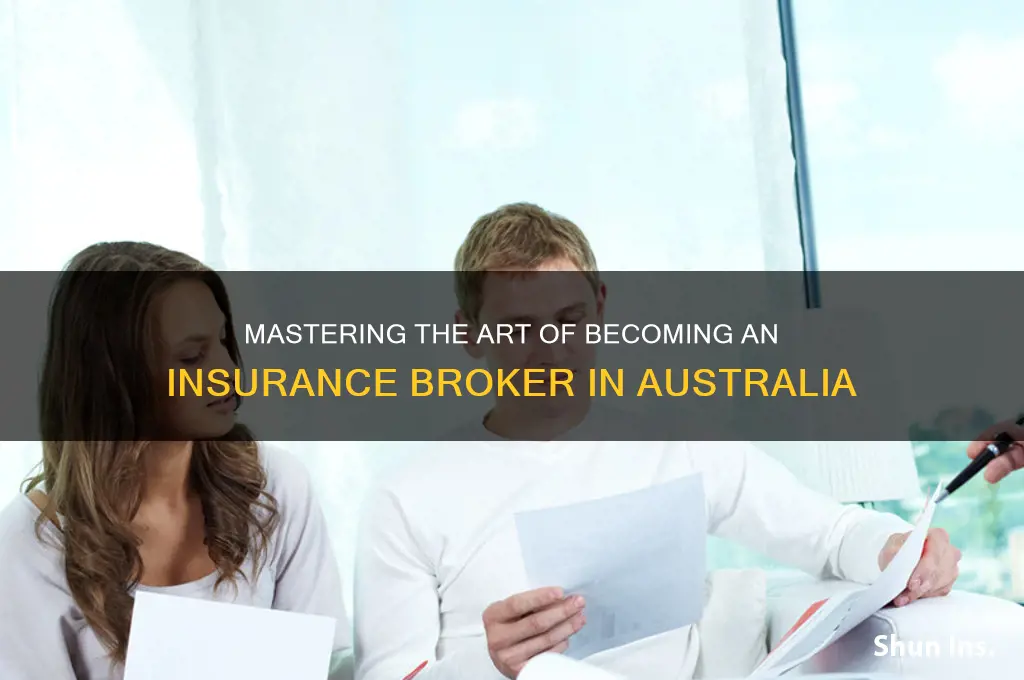 how to be an insurance broker in australia