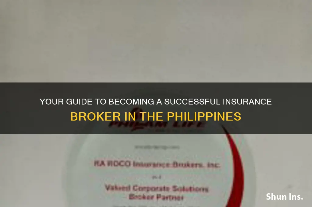 how to be an insurance broker in the philippines