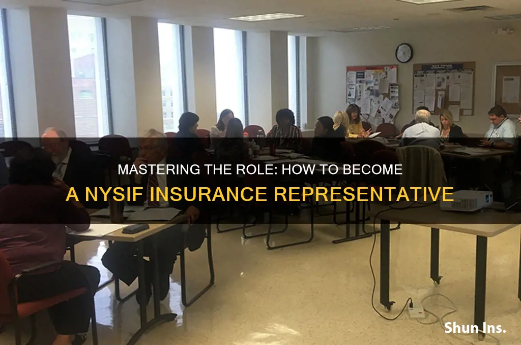how to be an insurance rep for nysif