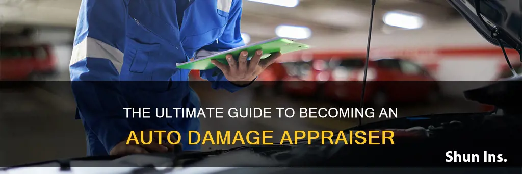 how to be come an auto damage insurance appraiser