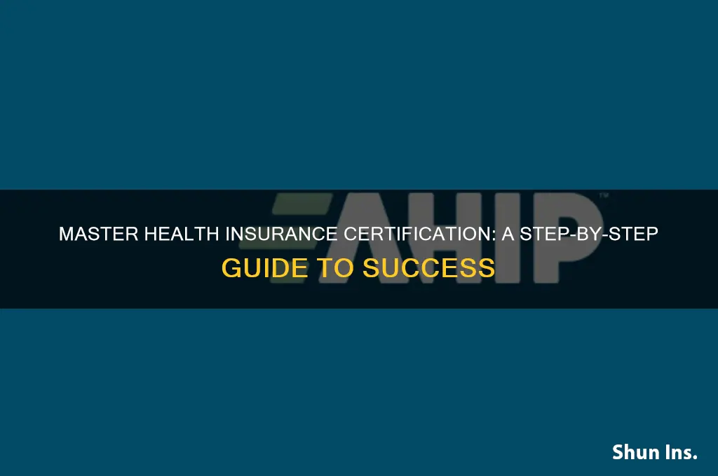 how to be health insurance certified