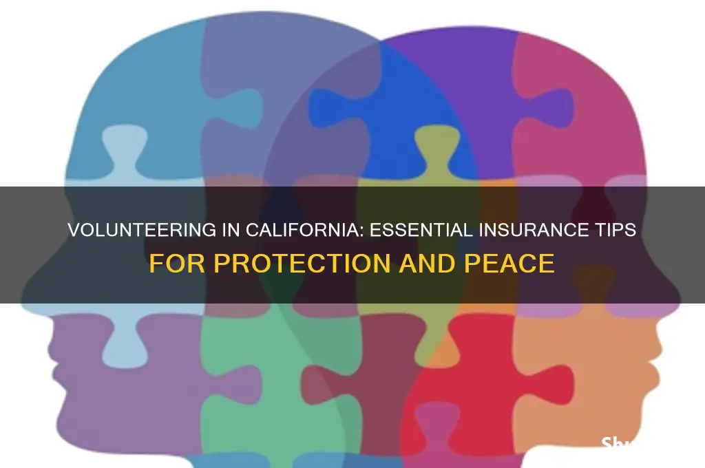 how to be insured as a volunteer california