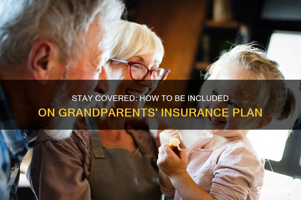 how to be on grandparents insurance