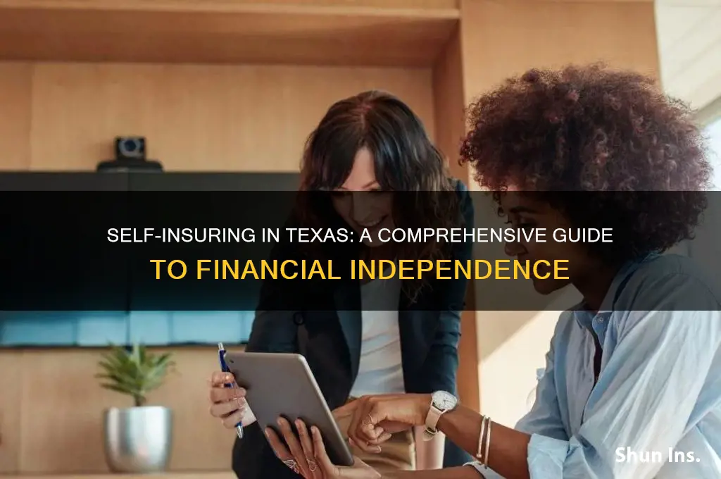 how to be self insured in texas