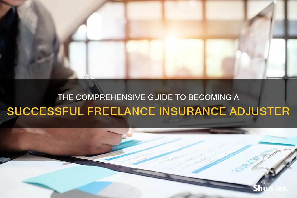 how to become a freelance insurance adjuster