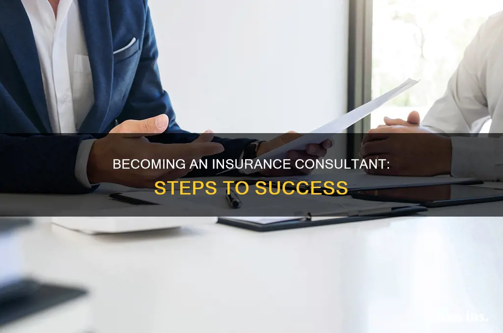 how to become a insurance consoltant