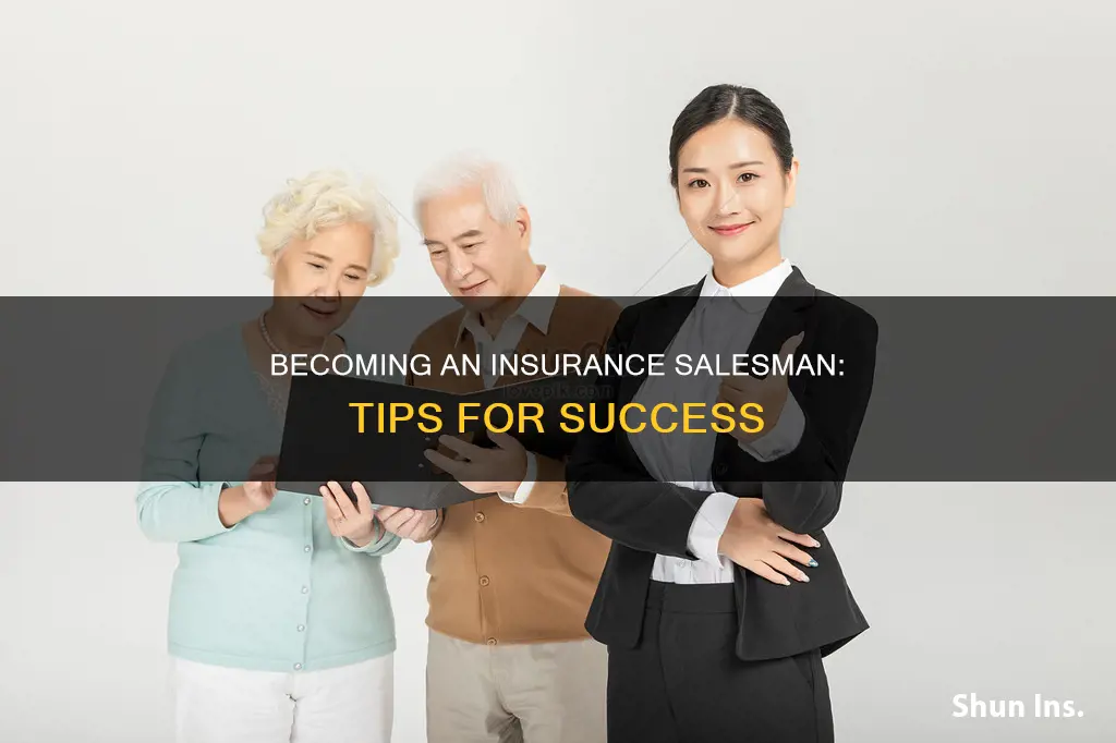 how to become a insurance salesmen