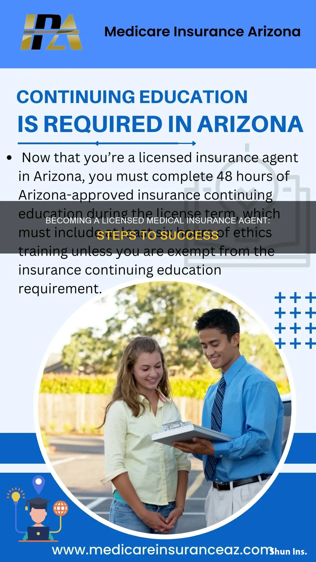 how to become a licensed medical insurance agent