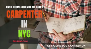 Get Licensed and Insured as Carpenter in NYC