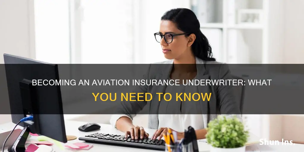 how to become an aviation insurance underwriter