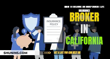 Becoming an Independent Life Insurance Broker in California