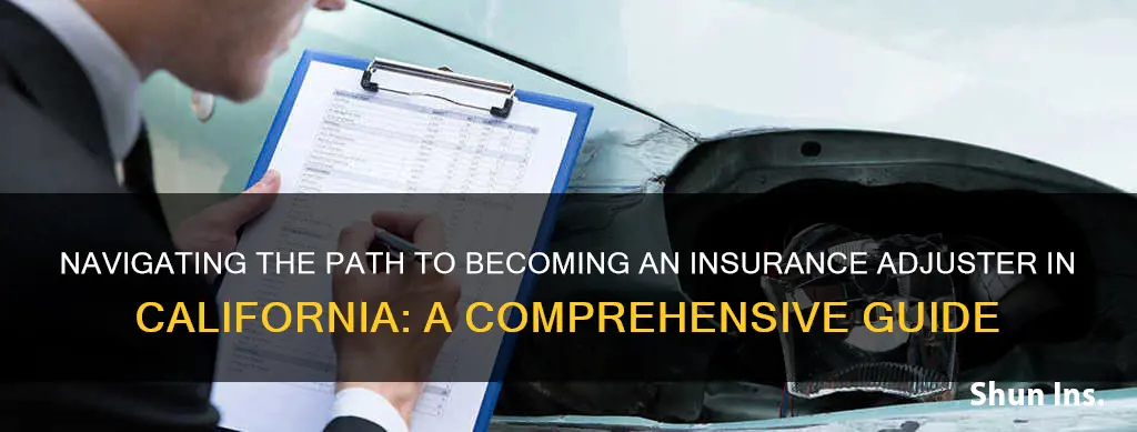 how to become an insurance adjuster in California