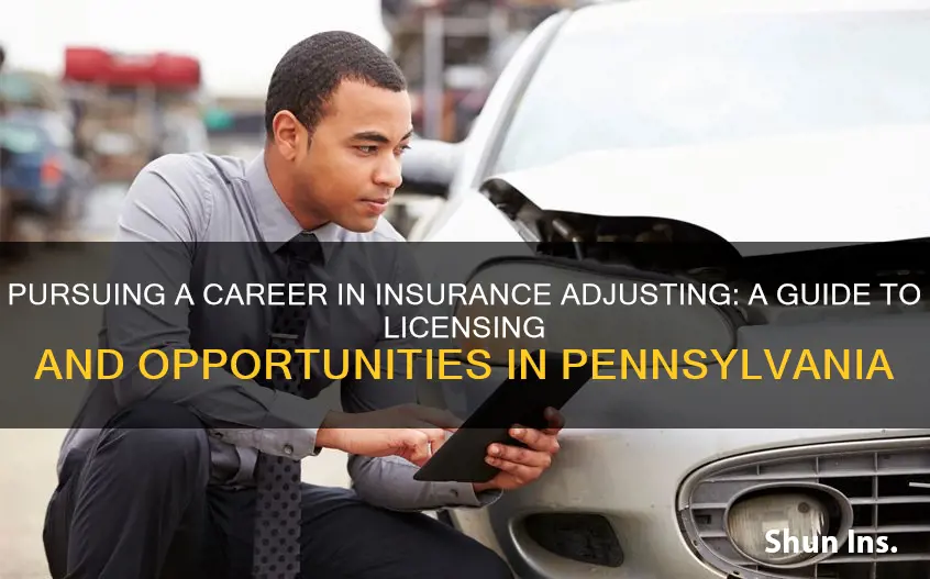 how to become an insurance adjuster in Pennsylvania