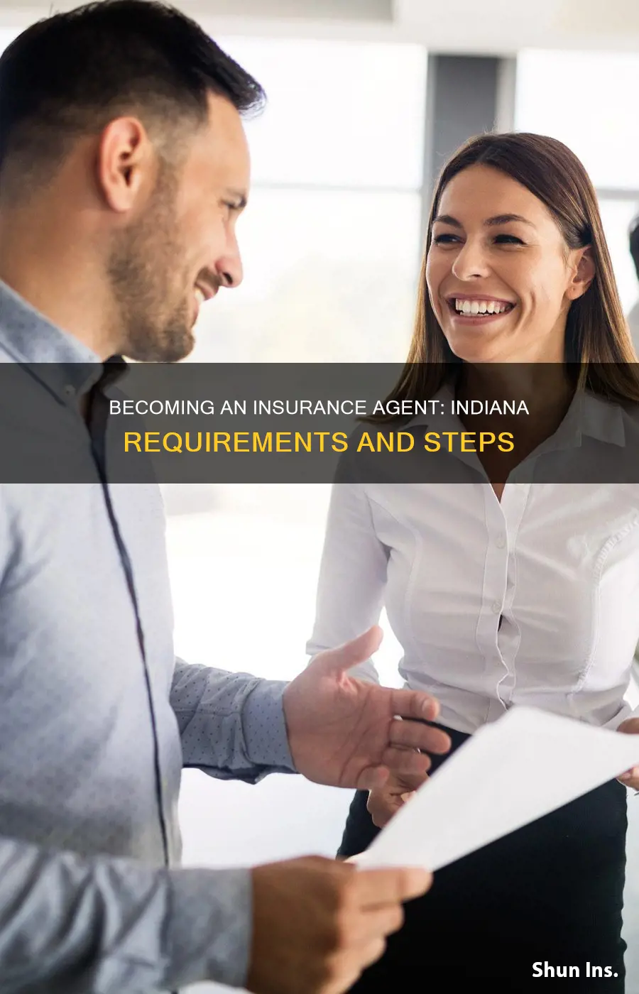 how to become an insurance agent in Indiana