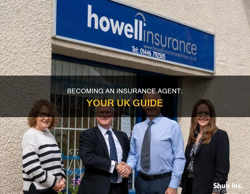 how to become an insurance agent uk