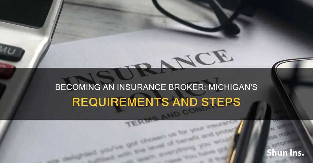 how to become an insurance broker in Michigan