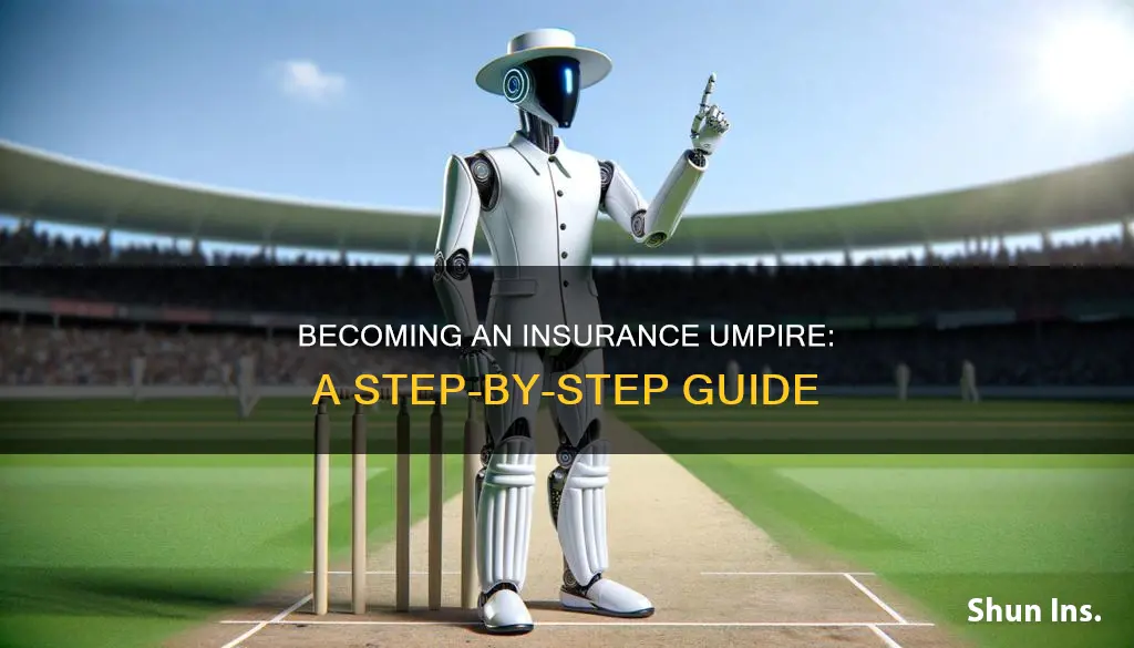 how to become an insurance umpire