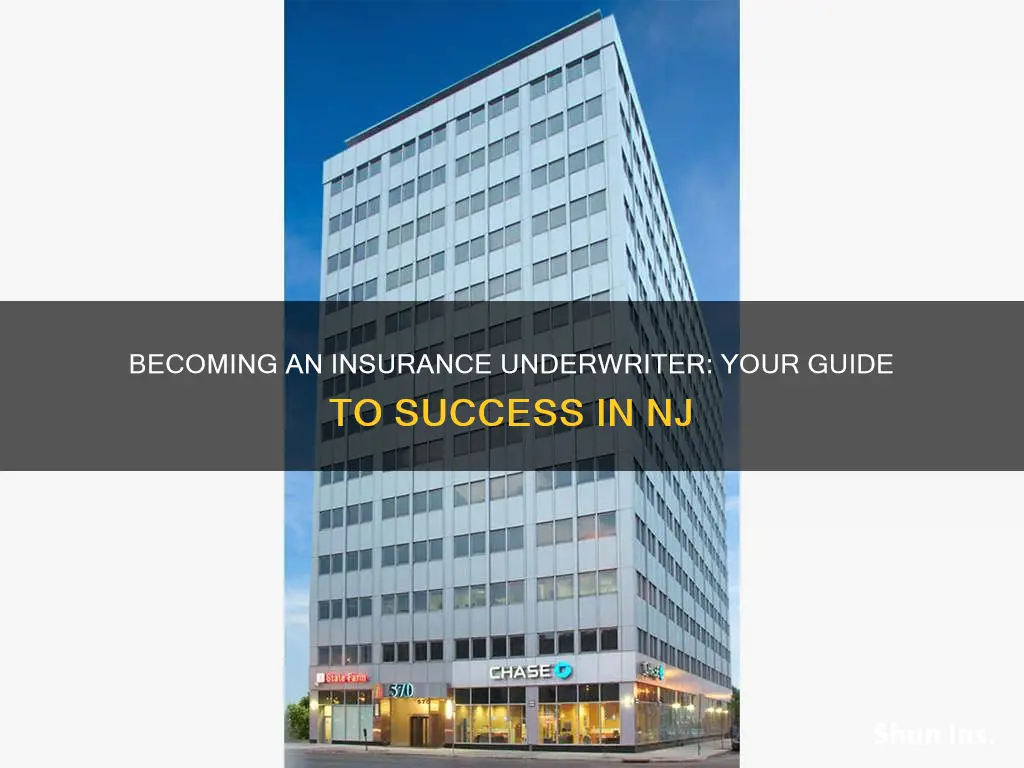 how to become an insurance underwriter in nj