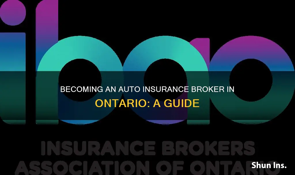 how to become auto insurance broker in ontario