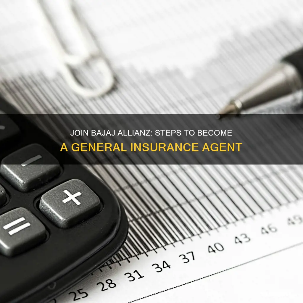 how to become bajaj allianz general insurance agent