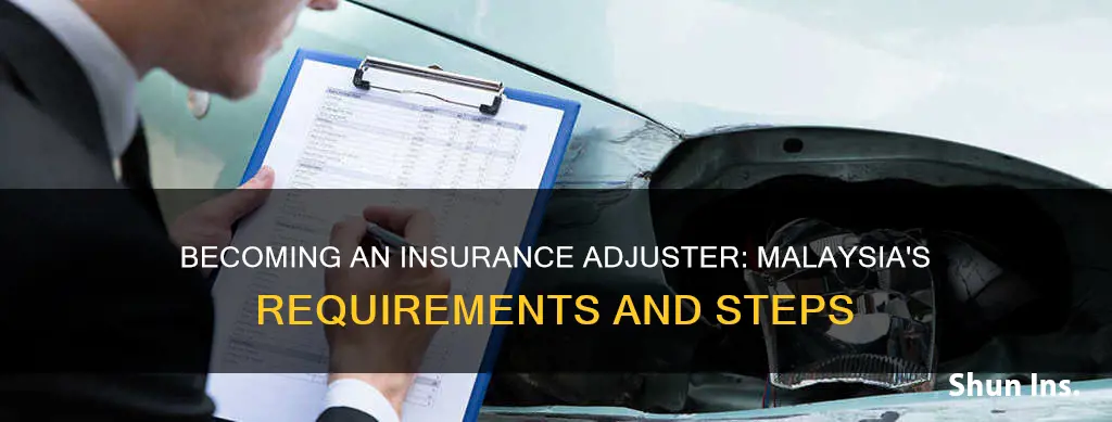 how to become insurance adjuster in malaysia