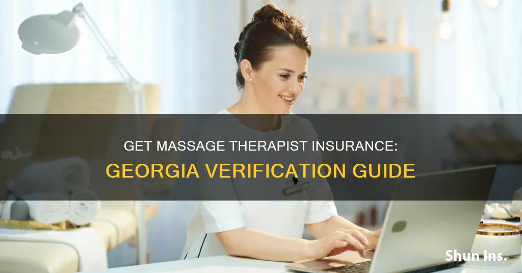 how to become insurance verified as a massage therapist georgia