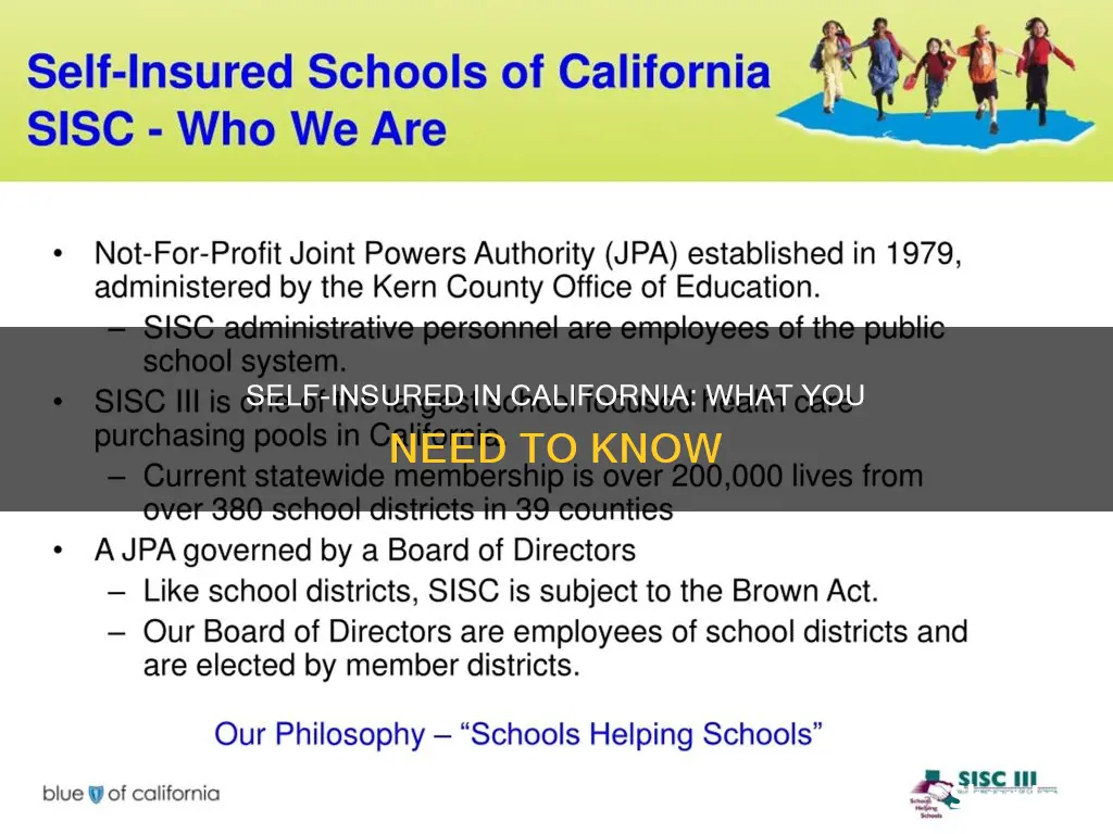 how to become self insured in ca